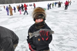 BOY WITH FISH